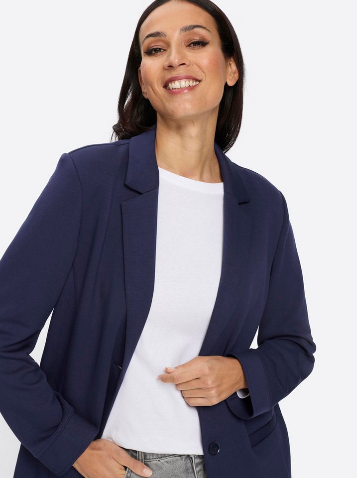 heine Jerseyblazer Jersey-Blazer Langarm – Bild 4 von 5
