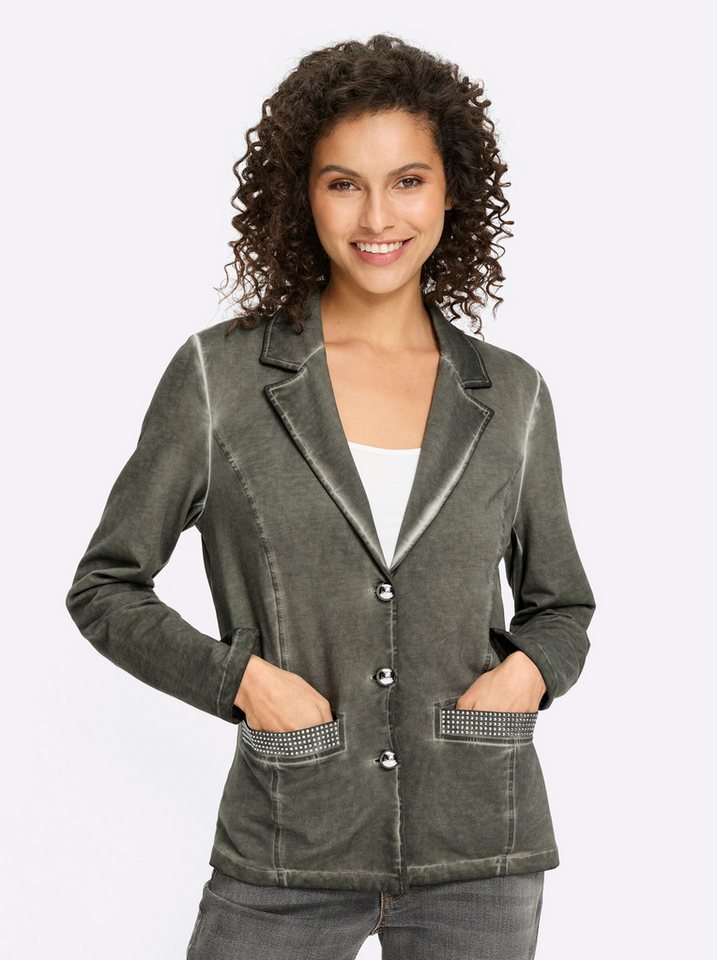 heine Jerseyblazer Sweatblazer Langarm – Bild 2 von 5