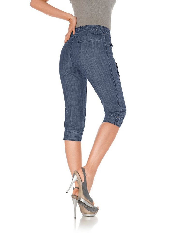 heine Jerseyhose Capri-Hose leicht vertieft – Bild 2 von 4