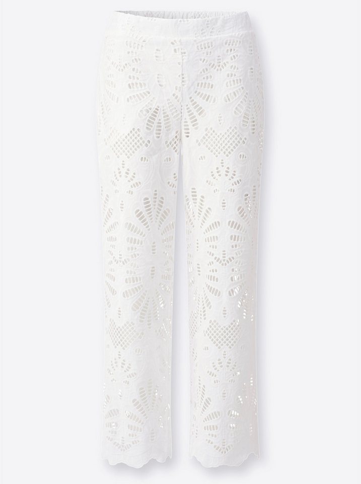 heine Jerseyhose Spitzen-Hose normal – Bild 3 von 5