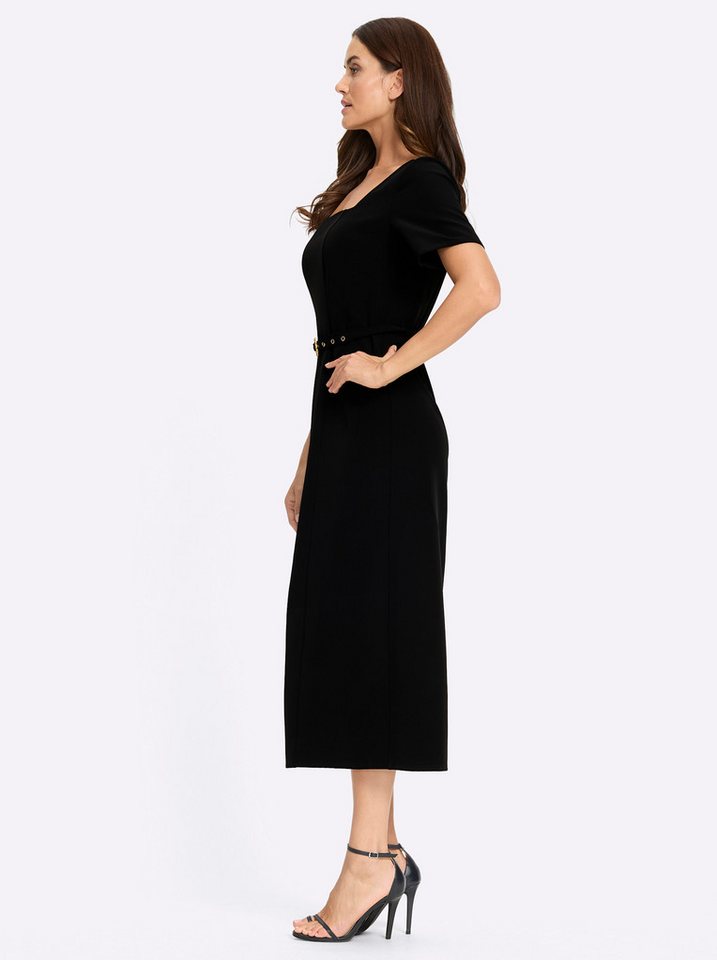 heine Jerseykleid Web-Kleid Kurzarm – Bild 5 von 5