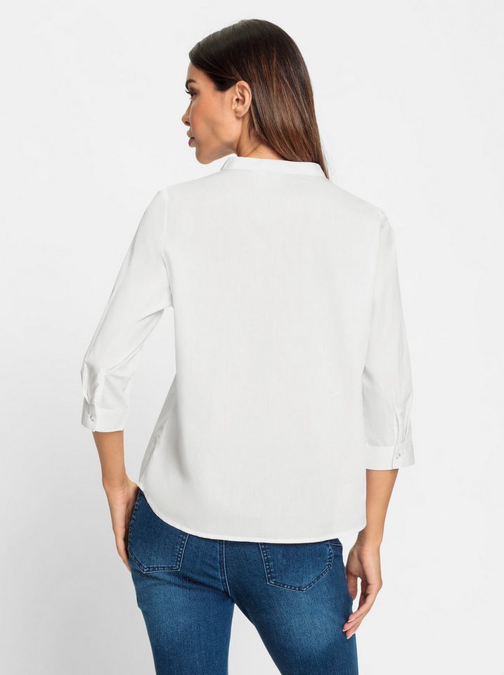 heine Klassische Bluse Bluse 3/4-Arm – Bild 2 von 3