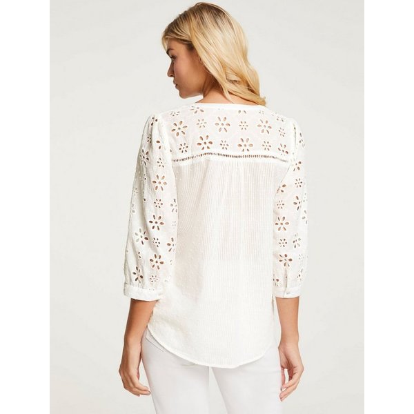 heine Klassische Bluse Bluse 3/4-Arm