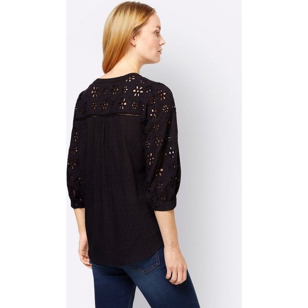 heine Klassische Bluse Bluse 3/4-Arm