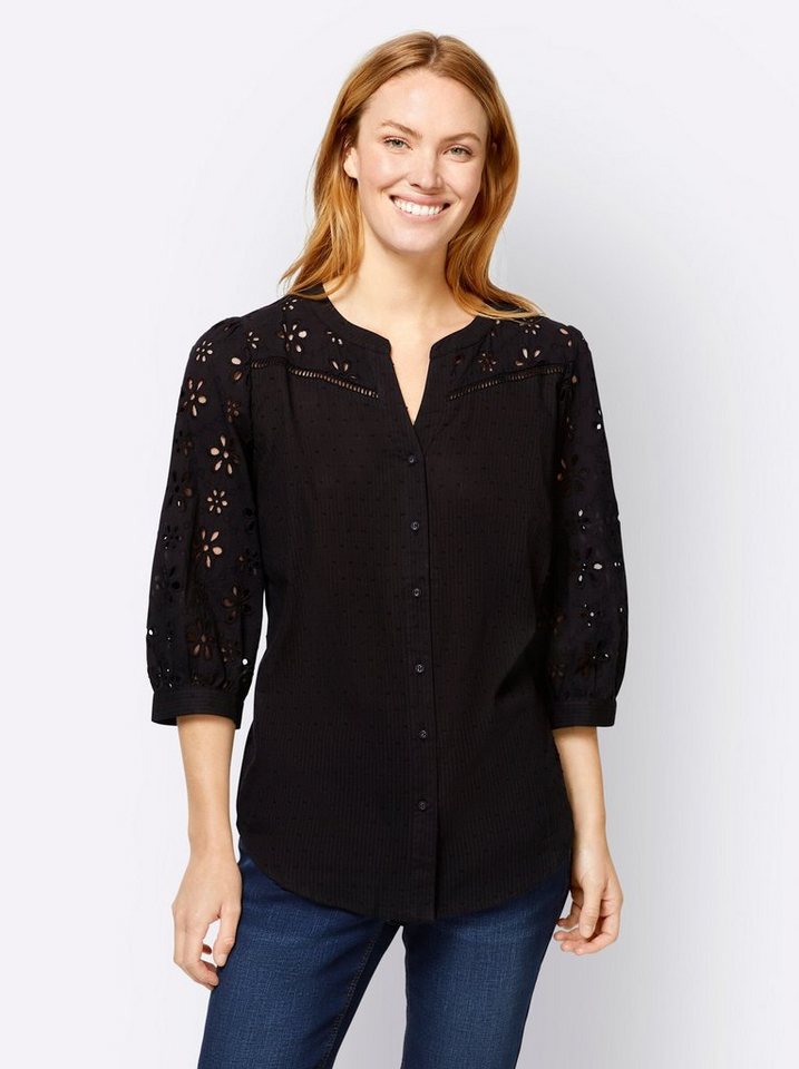 heine Klassische Bluse Bluse 3/4-Arm – Bild 2 von 4