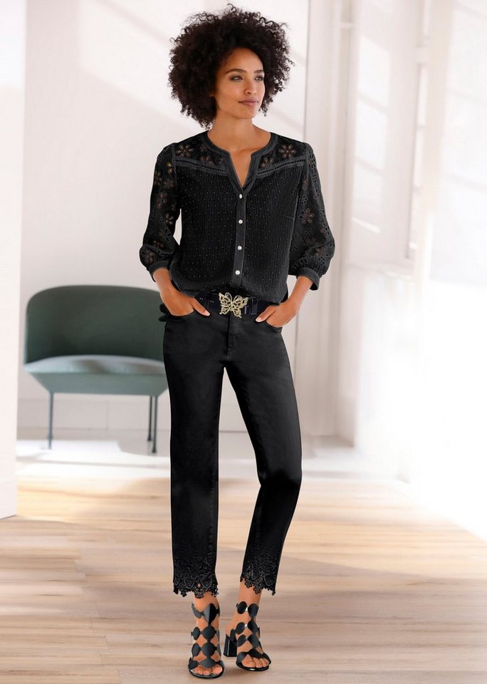 heine Klassische Bluse Bluse 3/4-Arm – Bild 3 von 4