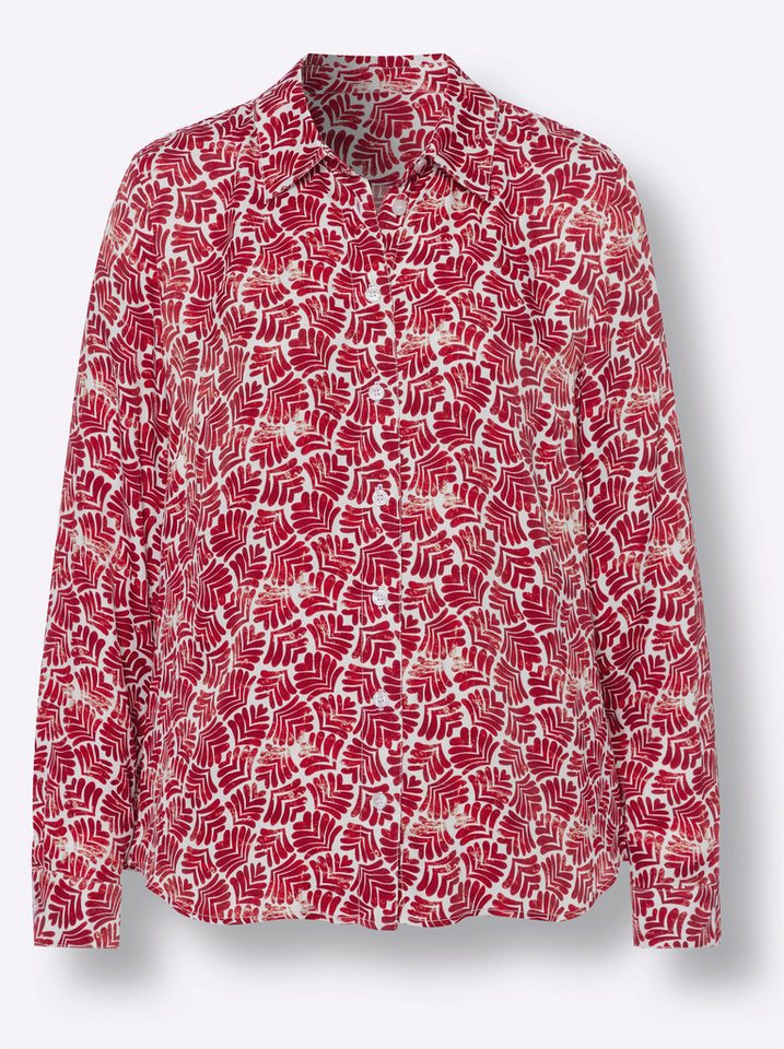 heine Klassische Bluse Druckbluse Langarm – Bild 4 von 4