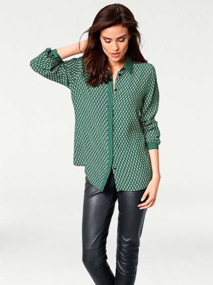heine Klassische Bluse Druckbluse Langarm – Bild 2 von 4