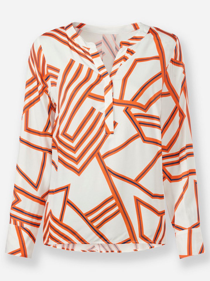 heine Klassische Bluse Druckbluse Langarm – Bild 3 von 3