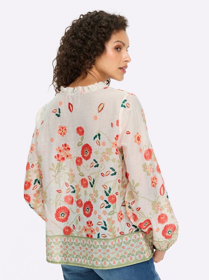 heine Klassische Bluse Druckbluse Langarm – Bild 2 von 5