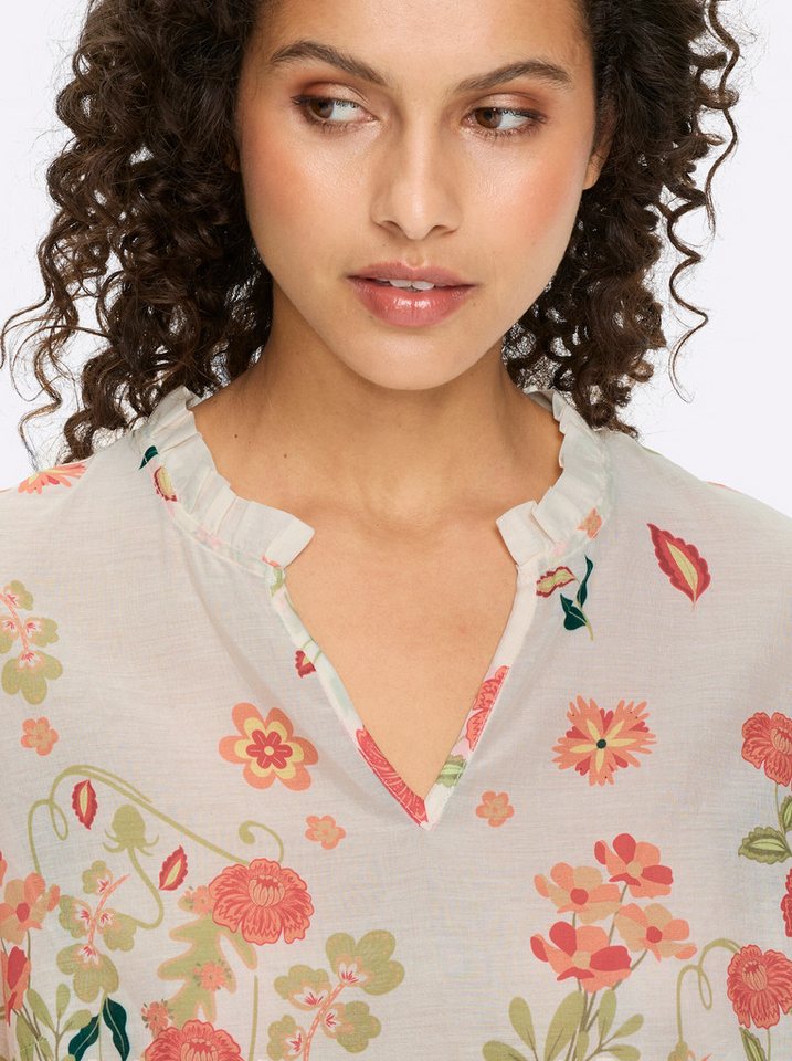 heine Klassische Bluse Druckbluse Langarm – Bild 5 von 5