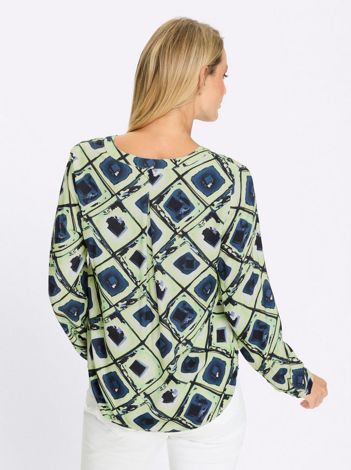 heine Klassische Bluse Druckbluse Langarm – Bild 3 von 5