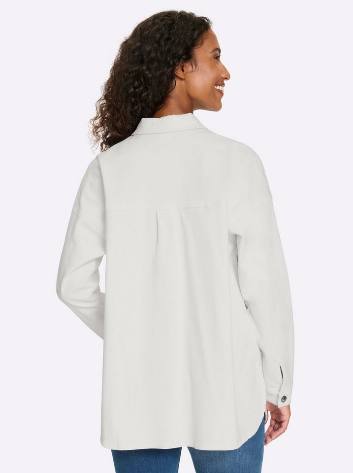 heine Klassische Bluse Jeansbluse Langarm – Bild 2 von 5
