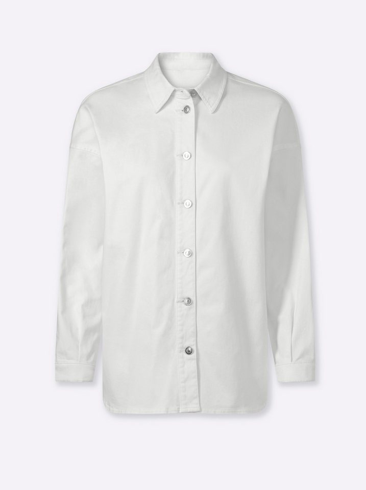heine Klassische Bluse Jeansbluse Langarm – Bild 3 von 5