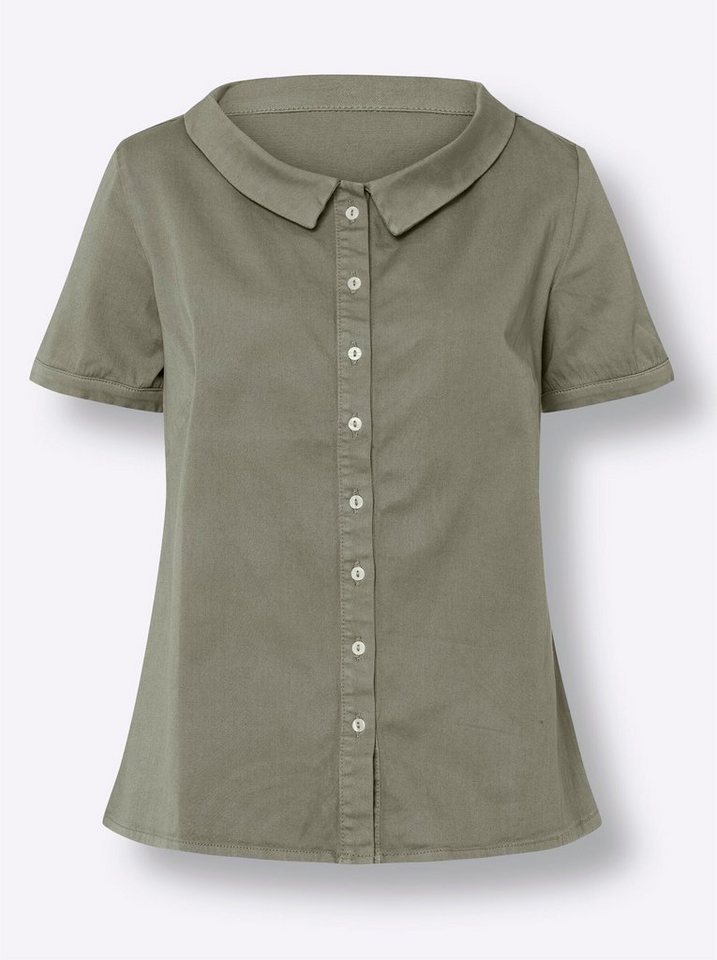 heine Klassische Bluse Bluse Kurzarm – Bild 4 von 4