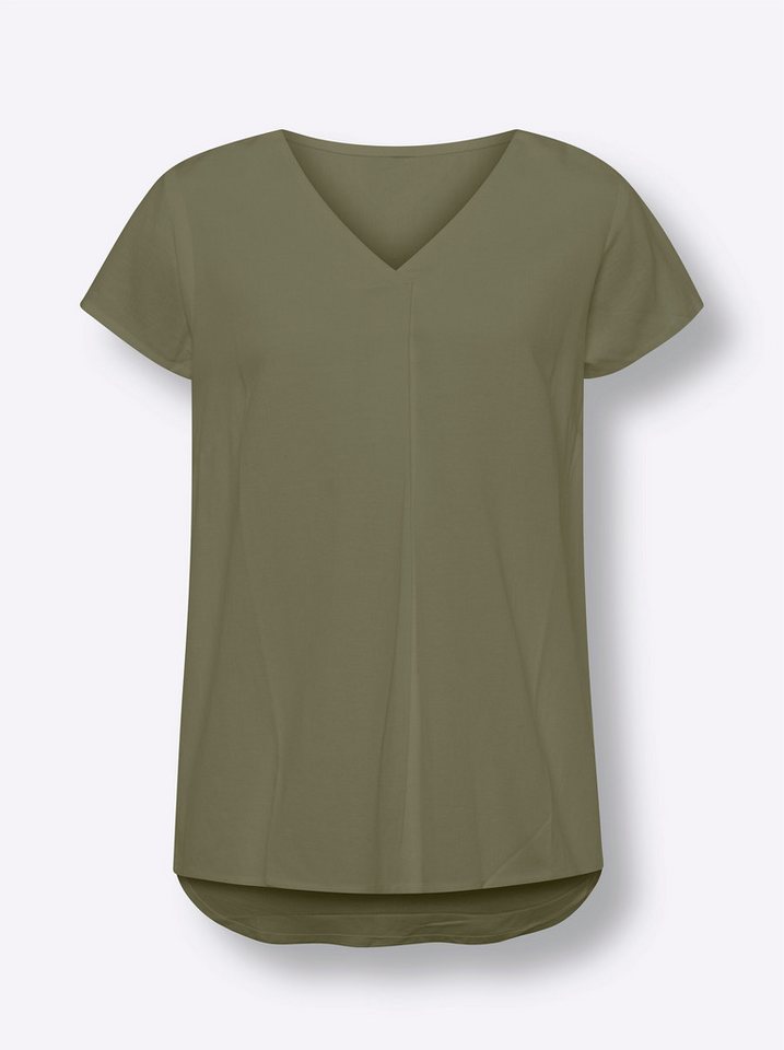 heine Klassische Bluse Bluse Kurzarm – Bild 4 von 4
