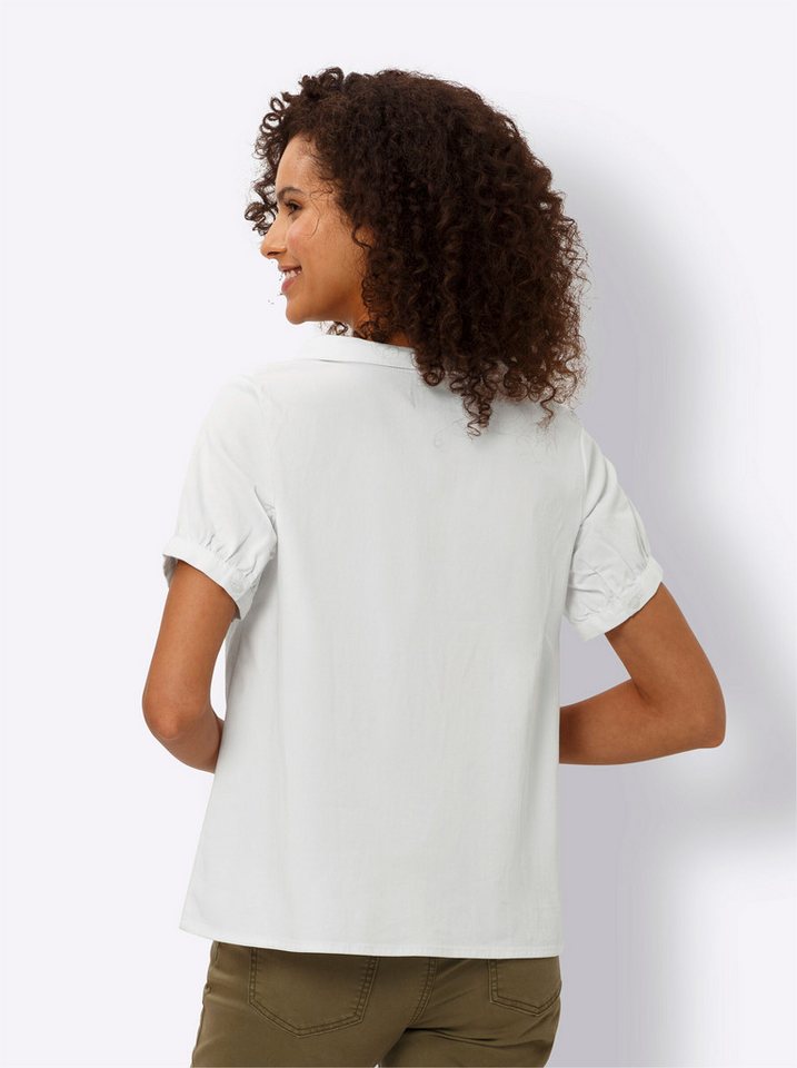 heine Klassische Bluse Bluse Kurzarm – Bild 2 von 4