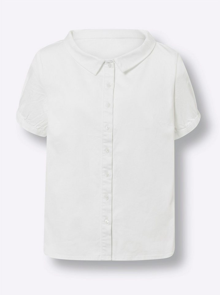 heine Klassische Bluse Bluse Kurzarm – Bild 3 von 4