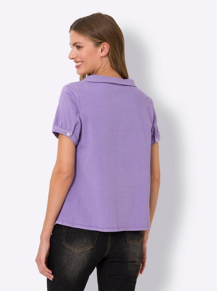 heine Klassische Bluse Bluse Kurzarm – Bild 2 von 5