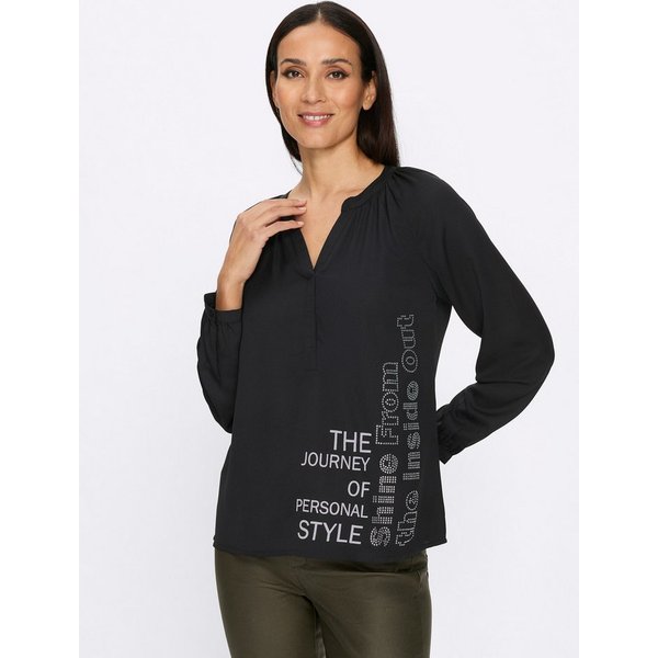 heine Klassische Bluse Bluse Langarm