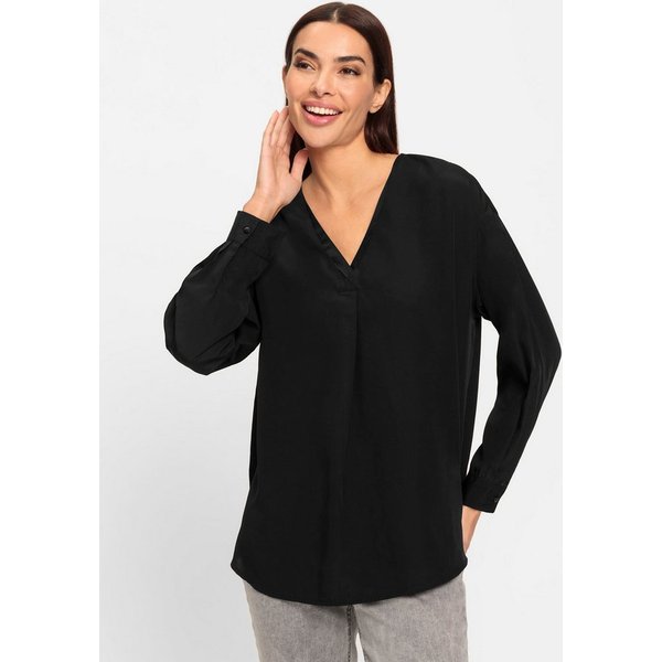heine Klassische Bluse Bluse Langarm
