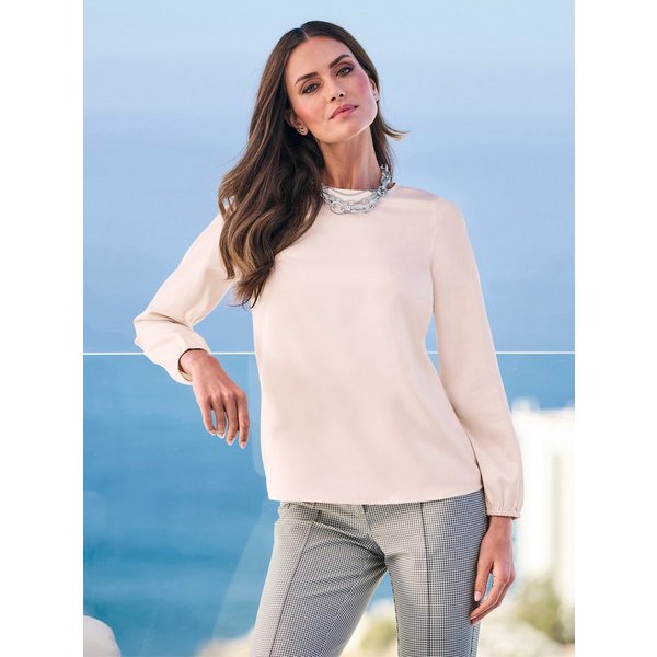 heine Klassische Bluse Bluse Langarm