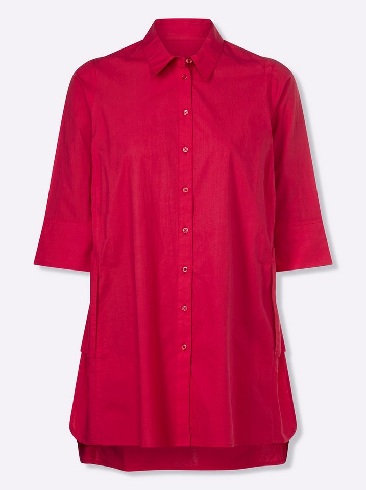 heine Klassische Bluse Longbluse 3/4-Arm – Bild 4 von 5