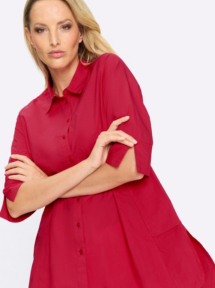 heine Klassische Bluse Longbluse 3/4-Arm – Bild 5 von 5