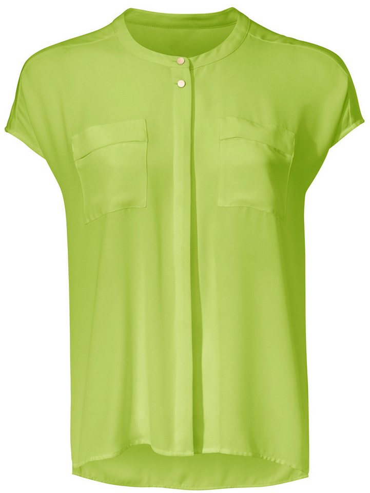 heine Klassische Bluse Oversized Bluse Kurzarm – Bild 5 von 5