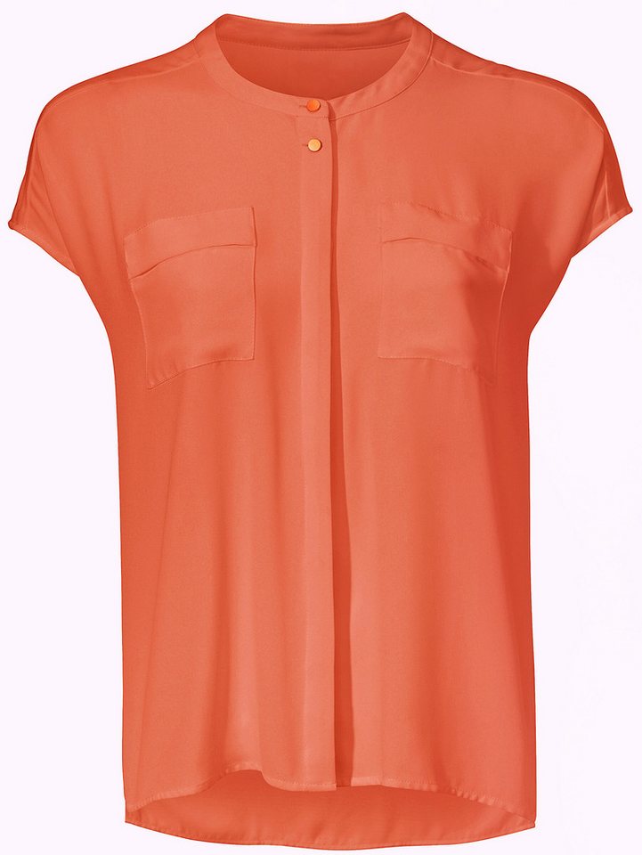 heine Klassische Bluse Oversized Bluse Kurzarm – Bild 3 von 3