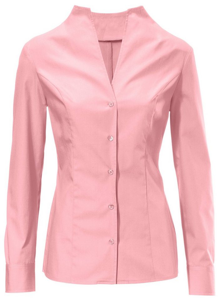 heine Klassische Bluse Stehkragen-Bluse Langarm – Bild 2 von 2