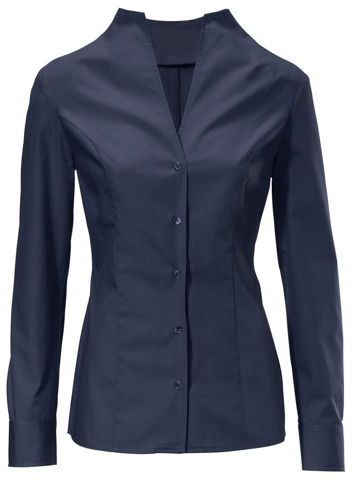 heine Klassische Bluse Stehkragen-Bluse Langarm – Bild 4 von 5