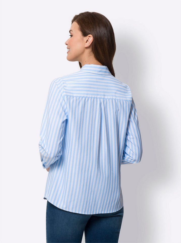 heine Klassische Bluse Streifenbluse Langarm – Bild 2 von 4