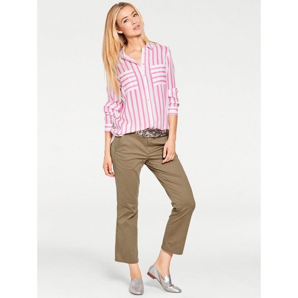 heine Klassische Bluse Streifenbluse Langarm