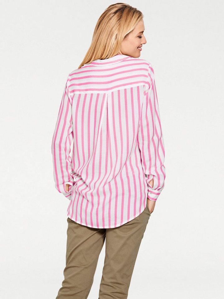 heine Klassische Bluse Streifenbluse Langarm – Bild 4 von 5