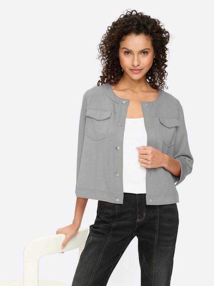 heine Shirtjacke Shirtjacke 3/4-Arm – Bild 5 von 5