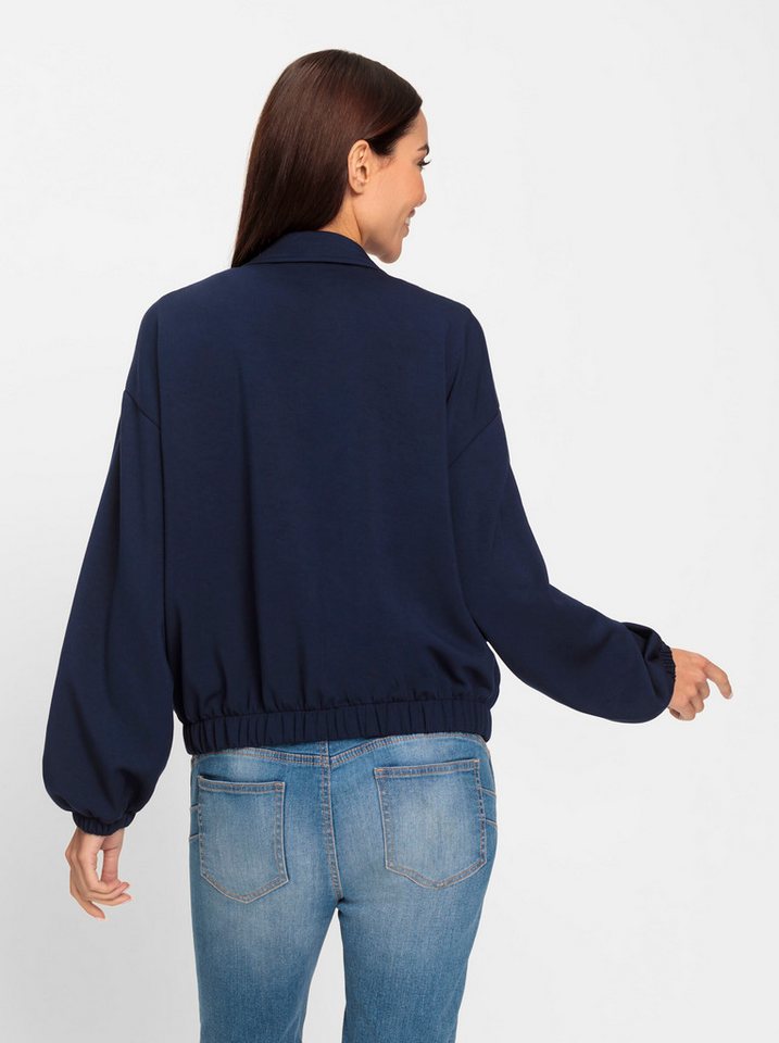 heine Shirtjacke Jersey-Jacke Langarm Jersey – Bild 2 von 5