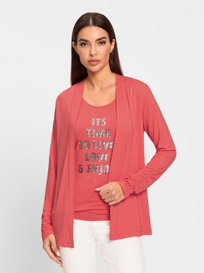 heine Shirtjacke Twinset Langarm – Bild 2 von 5