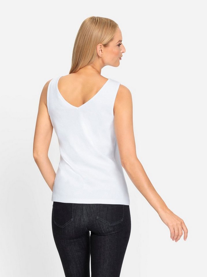 heine Shirttop Trägertop Ärmellos – Bild 2 von 3