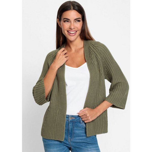 heine Strickjacke Cardigan 3/4-Arm