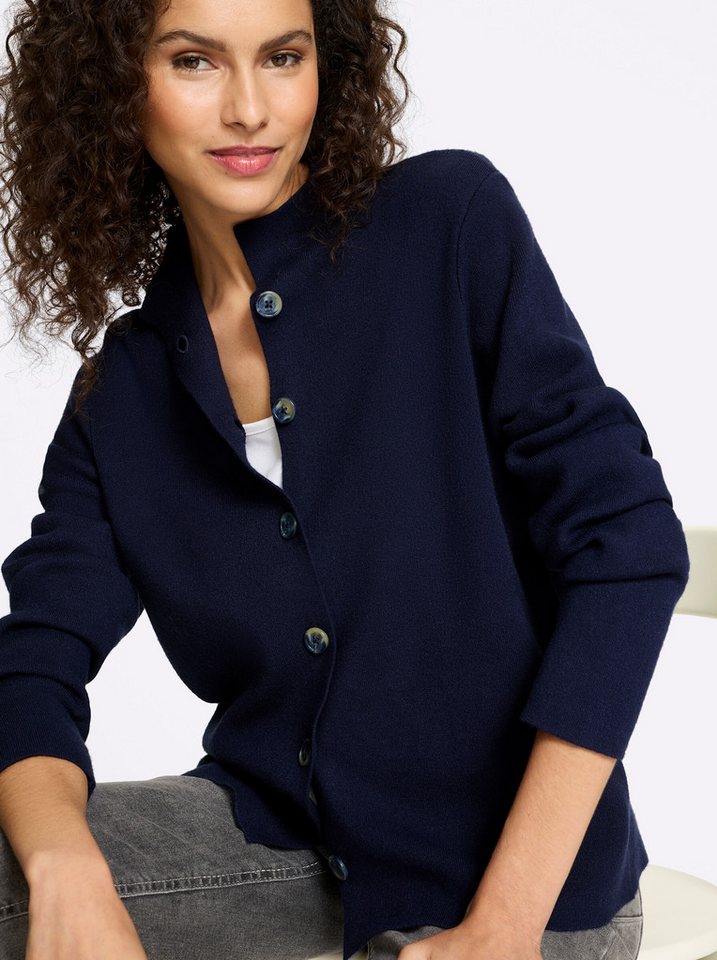 heine Strickjacke Cardigan Langarm Feinstrick – Bild 5 von 5