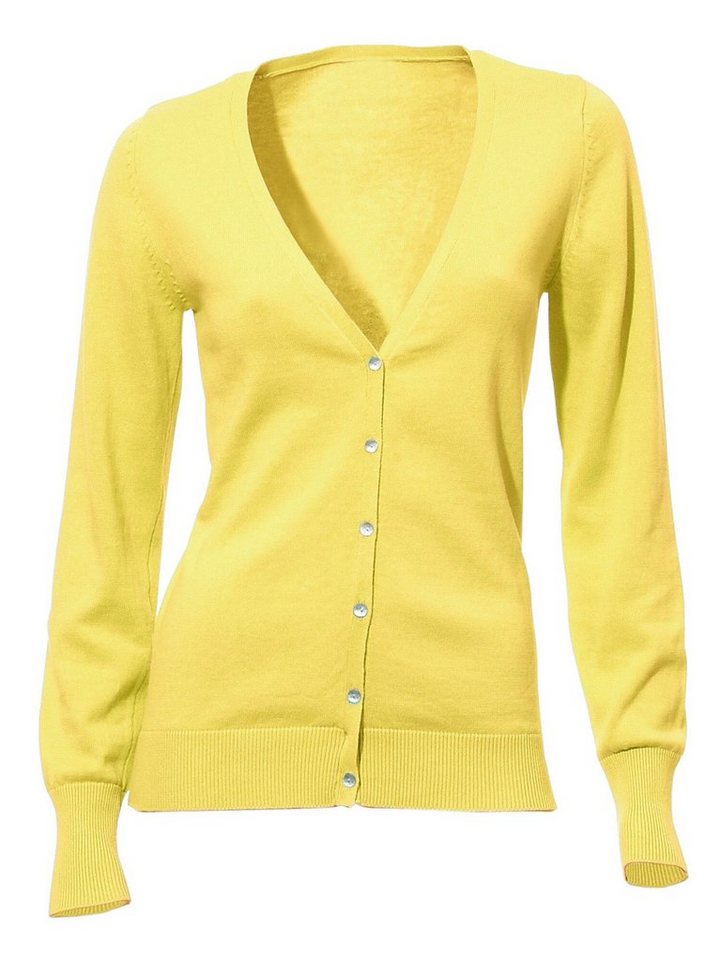 heine Strickjacke Feinstrickjacke Langarm Feinstrick – Bild 3 von 4