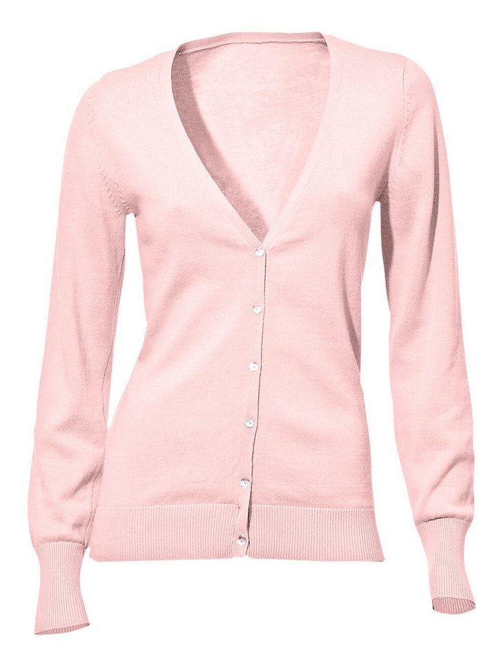 heine Strickjacke Feinstrickjacke Langarm Feinstrick – Bild 3 von 3