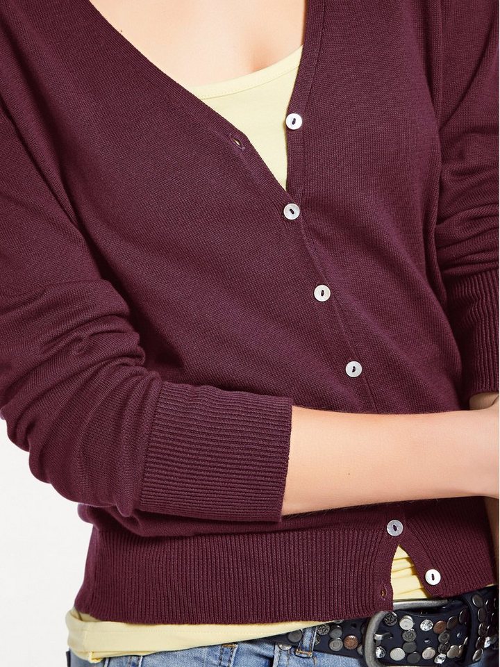heine Strickjacke Feinstrickjacke Langarm Feinstrick – Bild 5 von 5