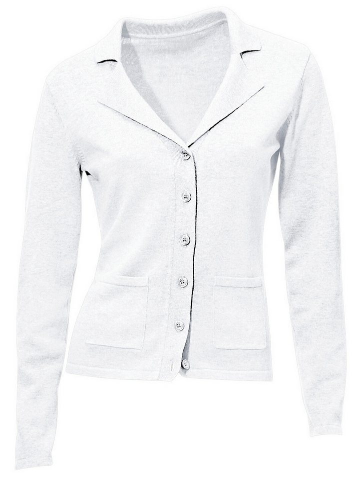 heine Strickjacke Feinstrickjacke Langarm Feinstrick – Bild 3 von 4