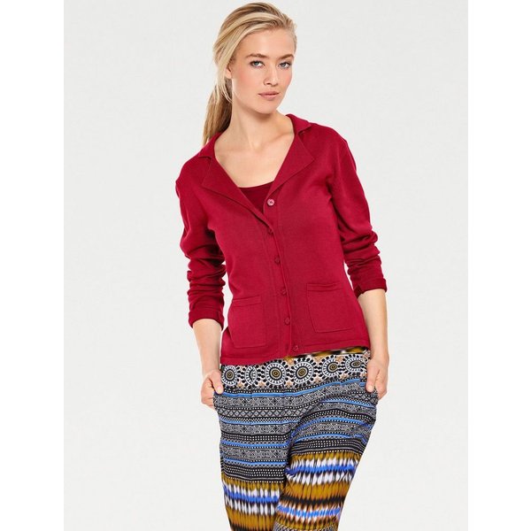 heine Strickjacke Feinstrickjacke Langarm Feinstrick