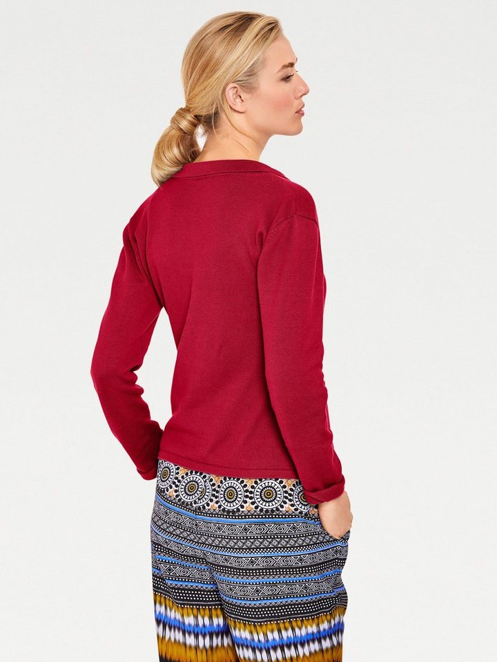 heine Strickjacke Feinstrickjacke Langarm Feinstrick – Bild 2 von 4
