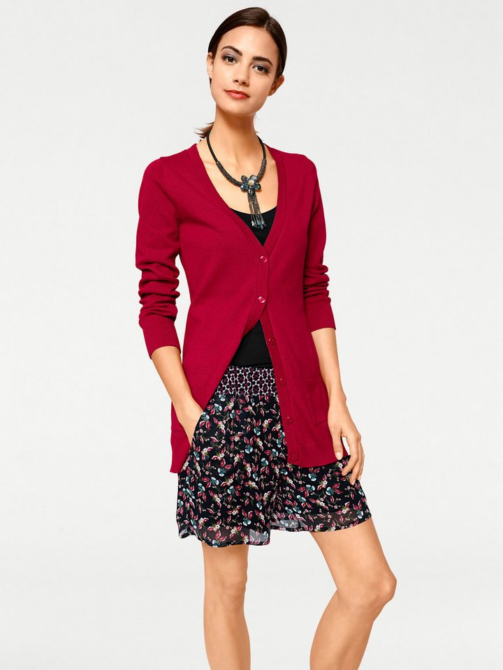heine Strickjacke Feinstrickjacke Langarm Feinstrick – Bild 3 von 5