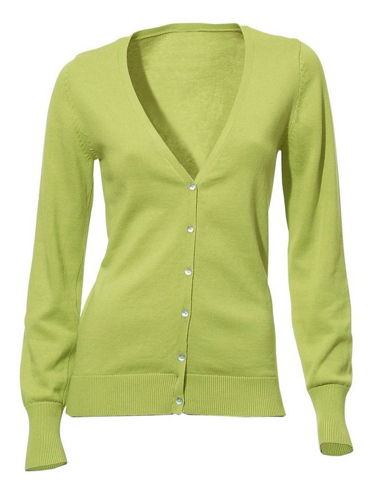 heine Strickjacke Feinstrickjacke Langarm Feinstrick – Bild 3 von 4