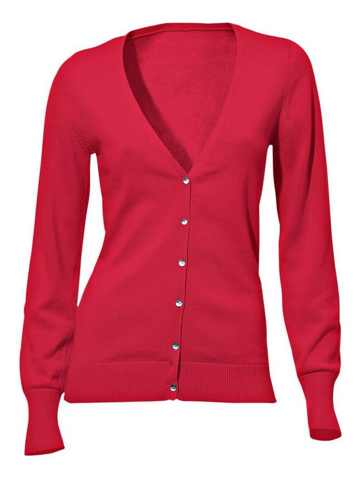 heine Strickjacke Feinstrickjacke Langarm Feinstrick – Bild 3 von 5